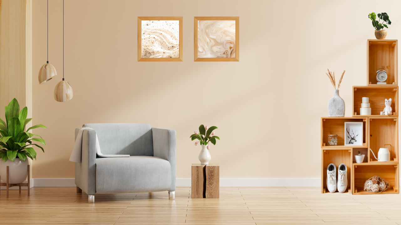White Aesthetic Interior Zoom Virtual Background (1)