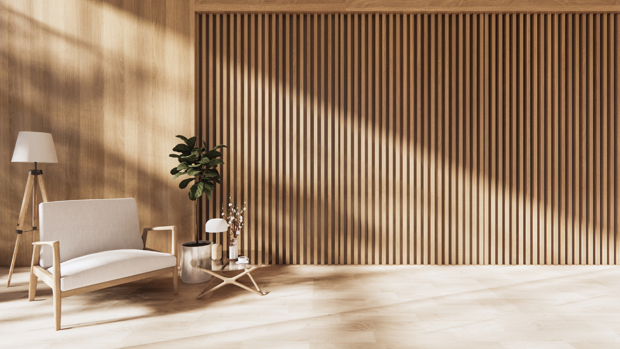 White Aesthetic Interior Zoom Virtual Background (2)