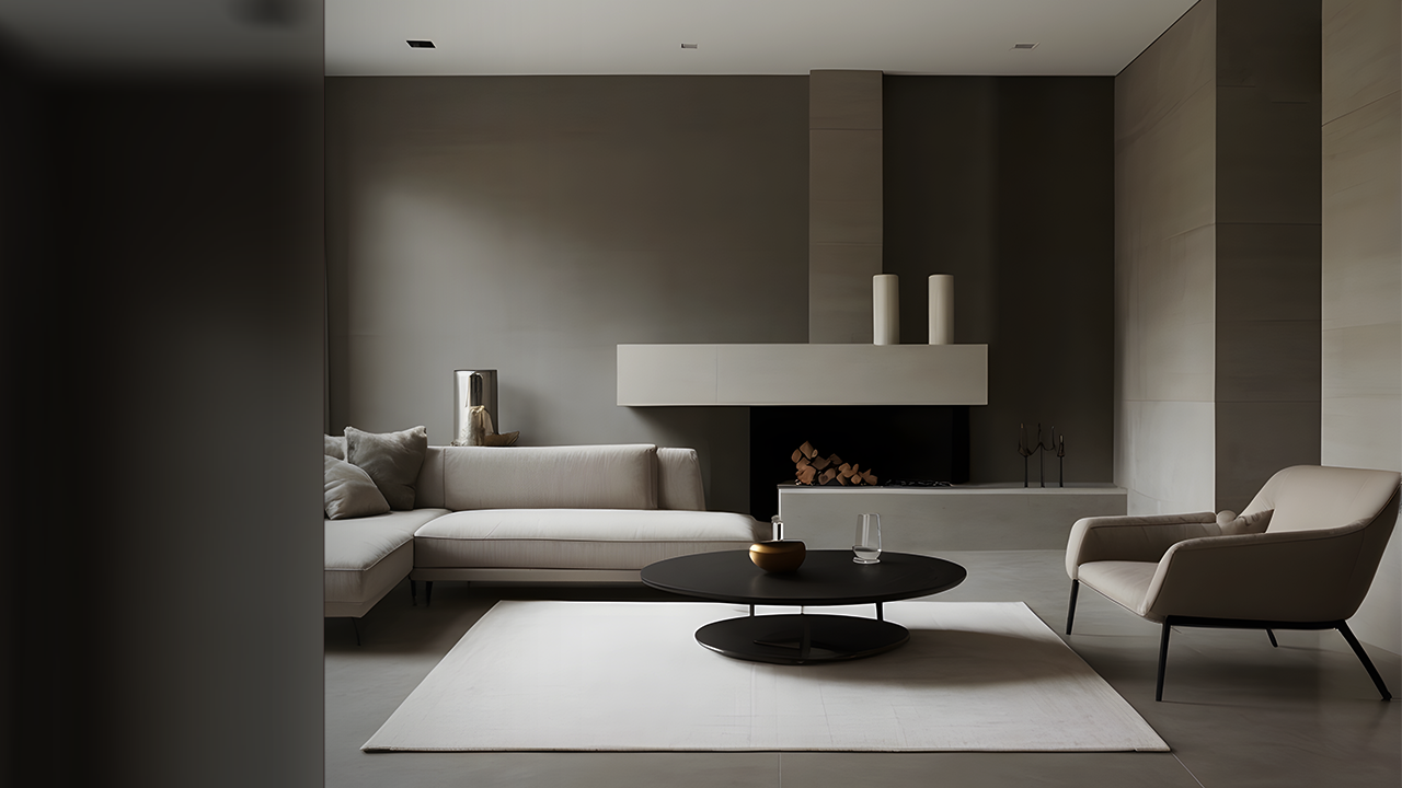 White Aesthetic Interior Zoom Virtual Background (5)